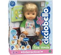 Poupon interactif - CICCIOBELLO - Cicciobello Premiers Mots 30 cm - À partir de 2 ans - CCBF0