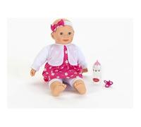 Theo Klein 1717 Baby Coralie Poupon interactif | avec 30 Fonctions réalistes, biberon et Sucette | Jouet pour Enfants à partir de 2 Ans