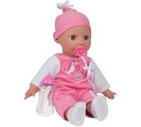 Poupon Laura Parle 38 cm - Simba - Corps Souple - 24 Sons - Rose