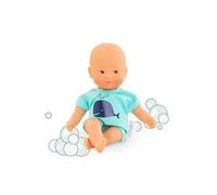 Corolle - Poupon mini bain Bleu 20cm - Mixte - 18 mois - Idéal pour le bain et la piscine blanc TU