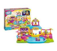 MojiPops - Pool Party (PMPSP112IN10) avec 2 Figurines Exclusives et variété d'accessoires