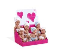 Poupon Munecas arias Poupées Arias Arias bébés avec des bonnets, 33 cm.