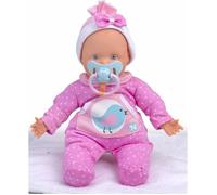 Poupon NENUCO SOFT 2 Fonctions - Corps souple 30cm - Rose