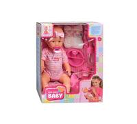 Poupon New Born Baby Rose 43 cm