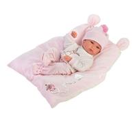 Poupon nouveau-né - Llorens - Bimba - 35 cm - Corps en vinyle - Avec coussin et sucette