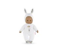 Poupon Petit coeur lapin blanc - COROLLE - 9000100710 - Capuche munie d'oreilles de lapereau - 30cm blanc TU