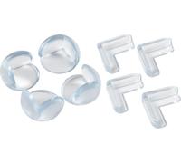 Poupy Lot De 4 Protège-Coins en Polypropylène Souple, sans BPA, pour Meubles Et Tables