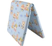 POUPY Matelas Pliable pour lit de Voyage en Polyester Amovible, Lavable et Parfait pour Vos Voyages
