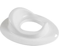 Poupy Réducteur de toilette blanc pour enfants, avec une housse pratique, lavable et réutilisable, avec un grand siège