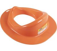 Poupy Siège de toilette orange pour enfants, avec une housse pratique, lavable et réutilisable, avec un grand siège