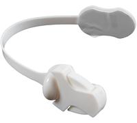 Poupy - Multi Lock Sécurité Bébé, Empêche Ouverture Meubles, Réfrigérateur, Toilettes, Fabriqué en Suède, Blanc, Polypropylène