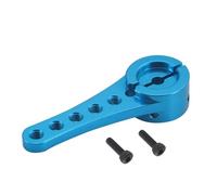 Pour 1/10 1/8 1/5 1 Pièce Alliage D'aluminium Servo Direction 25 Dents Bras Longueur Du Palonnier 46 Mm Voiture RC Crawler Grand Modèle Pièces Servo Couple RC Composants(Yellow)