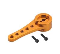 Pour 1/10 1/8 1/5 1 Pièce Alliage D'aluminium Servo Direction 25 Dents Bras Longueur Du Palonnier 46 Mm Voiture RC Crawler Grand Modèle Pièces Servo Couple RC Composants(Blue)