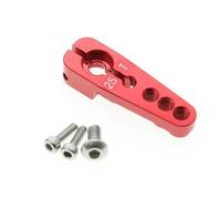 Pour 1/10 1/8 Trou Bras Servo 25T Voiture RC Espacement 12 16 20 Mm Amélioration Du Klaxon Pièce Rechange Servomoteurs Crawler PièCes Rc(Red)