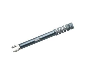 pour 1/10 3/4/5/5.5/6mm Clé Réglage À Extrémité Ouverte Acier Au Carbone Moyen Outils Comprenant des Clés Tournantes Un Levier Voiture sur Chenilles Rc RC Pièces(Gray,3mm)