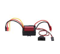 Pour 1/16/1/18 Réparation Mise À Niveau Accessoires Pièces De Rechange Contrôleur Vitesse Électrique Sans Balais Goolrc 35A Voiture Et Camion Télécommandés Contrôleur Vitesse RC(Black)