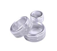 Pour 1 2 3 3GT 4 X1 F30 F34 F20 Climatisation Audio Bouton Contrôle Volume Anneau Garniture Interrupteurs climatisation(ARGENT)