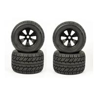 Pour 1/8 Modèles Réduits De Voitures Télécommandées Pneu De Sport Monster Flat Roue De Route Adaptateur 17 Mm 165 Mm X 104 Mm Pièces Modifiées RC Voiture Roues(4 pcs)
