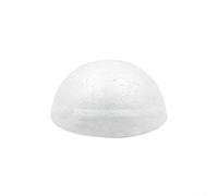 pour 1 boule en mousse de polystyrène solide vierge ronde pour travaux manuels de mariage, loisirs créatifs pour enfants (20 cm)