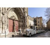 Pour 1 enfant de 4 à 12 ans : circuit d 1h en petit train électrique au centre-ville d Aix-en-Provence