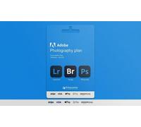 Pour 1 mois : plan Adobe Creative Cloud Photography (100 Go)