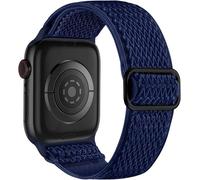 Pour 10 bandes de surveillance 44 mm 45 mm 42 mm 49 mm 41 mm 40mm 38 mm pour femmes hommes, boucle solo en boucle en nylon douce en nylon doux pour la série SE 10 9 8 6 5 4 4 3 2 1