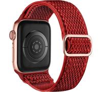 Pour 10 bandes de surveillance 44 mm 45 mm 42 mm 49 mm 41 mm 40mm 38 mm pour femmes hommes, boucle solo en boucle en nylon douce en nylon doux pour la série SE 10 9 8 6 5 4 4 3 2 1