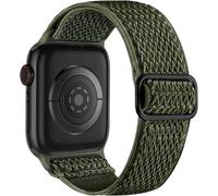 Pour 10 bandes de surveillance 44 mm 45 mm 42 mm 49 mm 41 mm 40mm 38 mm pour femmes hommes, boucle solo en boucle en nylon douce en nylon doux pour la série SE 10 9 8 6 5 4 4 3 2 1