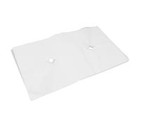 Pour 100 pcs, pour le couvercle de l'appui-tête jetable, conception de trou Bonne absorption d'eau respirable, pour les salons de beauté (Blanc)