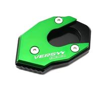 pour 1000 2015 2016 2017 2018 2019 2020 2021 CNC Accessoires De Moto Béquille Extension Latérale Support Plaque(Green)