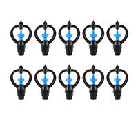 pour 10pcs, pour G1 / 2in DN15 Male Thread à 360 degrés, la tête d'arroser de buse de pulvérisateur de pelouse, pour l'irrigation du Jardin
