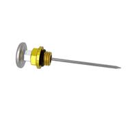 Pour 110cc Pour 125cc Accessoires De Moto Bouchon D'huile Jauge Température Du Réservoir Jauge Carburant Du Moteur Jauge Niveau D'huile Jauge Jauge D'huile Courte(Yellow)