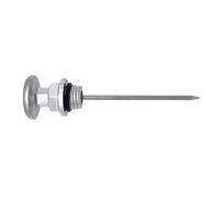 Pour 110cc Pour 125cc Accessoires De Moto Bouchon D'huile Jauge Température Du Réservoir Jauge Carburant Du Moteur Jauge Niveau D'huile Jauge Jauge D'huile Courte(White)