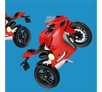 pour 1199 Panigale Répliques De Motos À L'échelle 1:18 avec des Détails Authentiques Collection Modèles Moto Jouet Cadeau