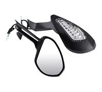 pour 1299 Panigale S 2014 2015 2016 959 Miroir Complet Moto Noir Rétroviseur Ensemble avec Clignotants Accessoires