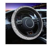 pour 15 Pouces sans Couture Volant Couverture Auto Voiture Volant Protecteur Accessoires Universel Voiture Caches Volant(Black)