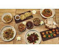 Pour 2 : 6 mini cocktails (3/pers) + 1 assiette à partager + 1 Gadjak