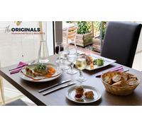 Pour 2 personnes : menu en 3 services (entrée plat desserts)