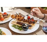 Pour 2 personnes : menu Le Byblos avec entrée plat et dessert gourmand