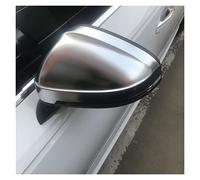 Pour 2017 A4 A5 B9 Pour Allroad Pour Quattro S4 S5 2018 2020 Couvertures Rétroviseurs Latéraux Argent 2pcs Capuchons Rétroviseurs Chromés Mats(No blind spot holes)