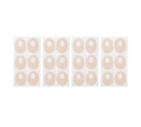 pour 24pcs, pour le latex, coussin de pied adhésif auto-bâton, anti-frottement respirant, pour marcher