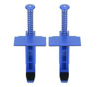 pour 2PCS pour la maçonnerie pour Le nivellement de Mesure pour l'ingénierie, l'outil de tiroir en Fil du Coureur de la Doublure en Briques, Accessoire d'ingénierie (Bleu)