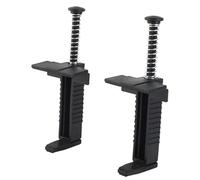pour 2pcs, pour Le Coureur de la Doublure en Brique, Les Outils de Mesure de la maçonnerie et Le nivellement du tiroir, Accessoire d'ingénierie (Noir)