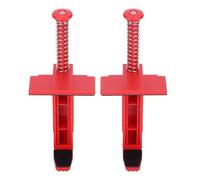 pour 2pcs, pour Le Coureur de la Doublure en Brique, Les Outils de Mesure de la maçonnerie et Le nivellement du tiroir, Accessoire d'ingénierie (Rouge)