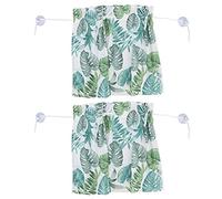 pour 2pcs, pour Un Style Simple, Rideau de fenêtre latérale de Voiture réglable avec Aspiration, Mignon Rideau de Parole de Soleil pour l'utilisation de la Voiture (6)
