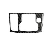 Pour 3 Pour Axela 17-18 Voiture Fiber Carbone Décoratif Panneau Intérieur Autocollants Couverture Multimédia Bouton Garniture Interior Garniture Cadre