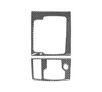 Pour 3 Pour Axela 2014-2019 Panneau Commande Central Décor Bande Garniture Couverture Fiber Carbone Cadre Intérieur Interior Garniture Cadre(Left-hand drive)