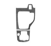 Pour 3 Pour Axela 2014-2019 Panneau D'engrenage Commande Central Décor Bande Garniture Couverture Fiber Carbone Intérieur Voiture Interior Garniture Cadre(Style B(RHD))