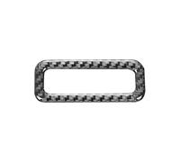 Pour 3 Pour Série E46 1999-2004 Fibre Carbone Intérieur Voiture Toit Ouvrant Interrupteur Poignée Cadre Décoratif Revêtement D'habillage Autocollants Interior Garniture Cadre(Zwart)