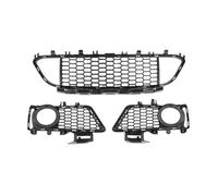 Pour 3 Série F30 2015 2016 2017 2018 2019 Pare-Chocs Avant Centre Inférieur Maillage Grilles Couverture Feu Brouillard 51118068124 Grille de radiateur